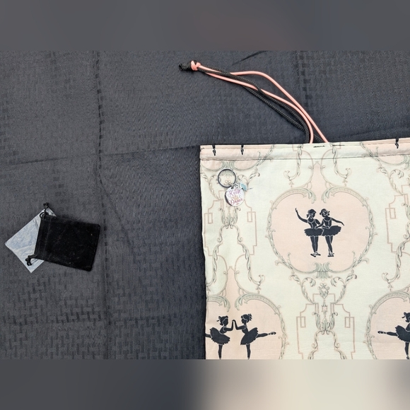 Ballet Class Bag W/Free Ballerina Key Chain